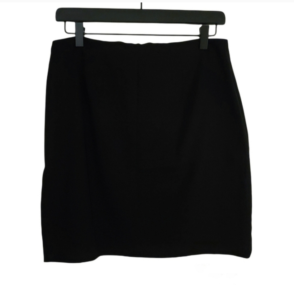 Versailles Black A-line Skirt Size 10P
